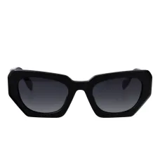 Солнцезащитные очки с геометрическим логотипом