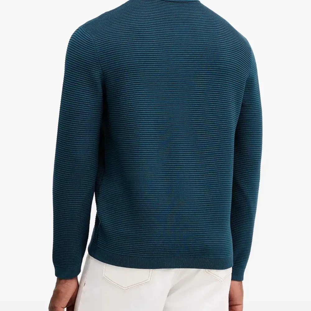 Вязаный свитер с круглым вырезом Вязаный свитер с круглым вырезом