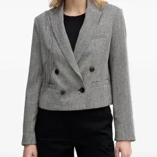 Пиджак с елочкой