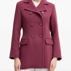 Двубортное пальто