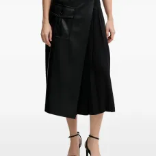 Миди-юбка с запахом