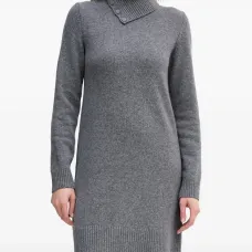 Серое миди-платье Серое миди-платье