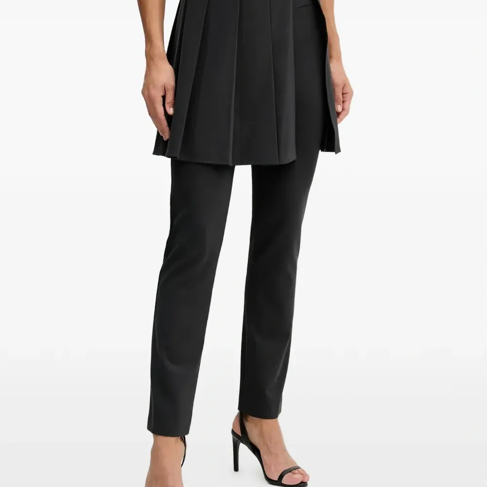 Брюки с отделкой из панелей