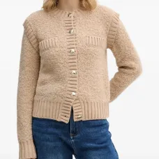 Кардиган с нагрудными карманами на пуговицах