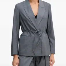 Пиджак с поясом