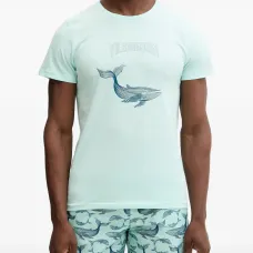Футболка с принтом в виде кита Футболка с принтом в виде кита