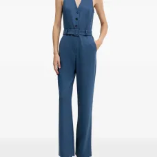 Комбинезон с поясом