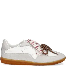 Кроссовки August двухцветные на шнуровке