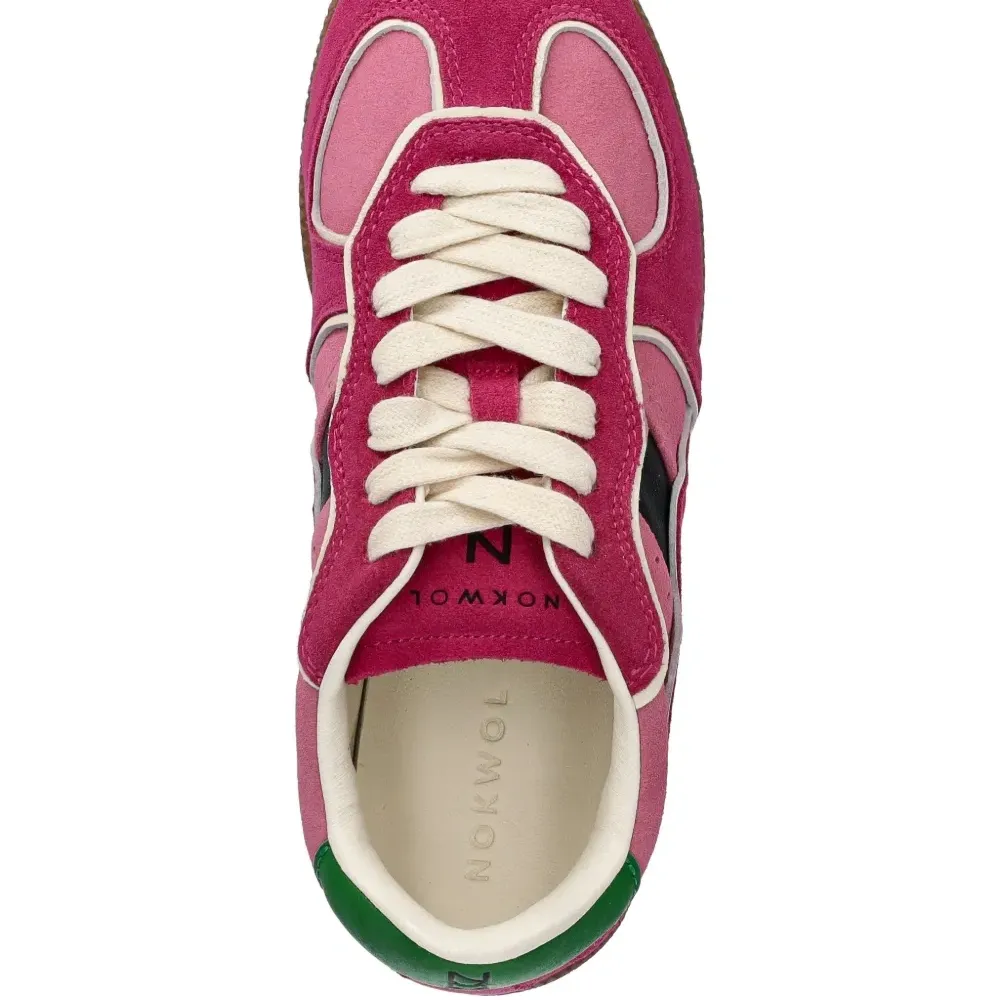 Кроссовки August с отделкой и шнуровкой