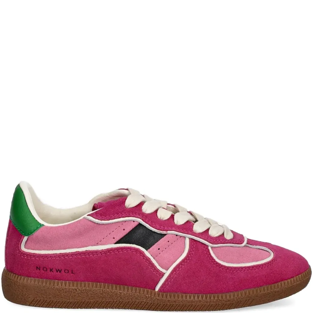 Кроссовки August с отделкой и шнуровкой