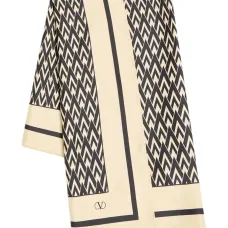 Платок с принтом Toute La V Платок с принтом Toute La V