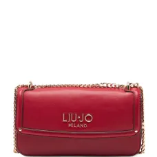 Сумка-сэтчел с маленьким логотипом и цепочкой Сумка-сэтчел с маленьким логотипом и цепочкой