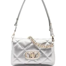 Сумка на плечо LaPuffy среднего размера со стеганым логотипом