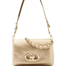 Сумка-сэтчел с плетёной цепочкой и логотипом Сумка-сэтчел с плетёной цепочкой и логотипом