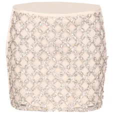 Мини-юбка с украшениями