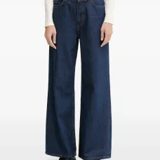 Широкие джинсы Anjo Широкие джинсы Anjo
