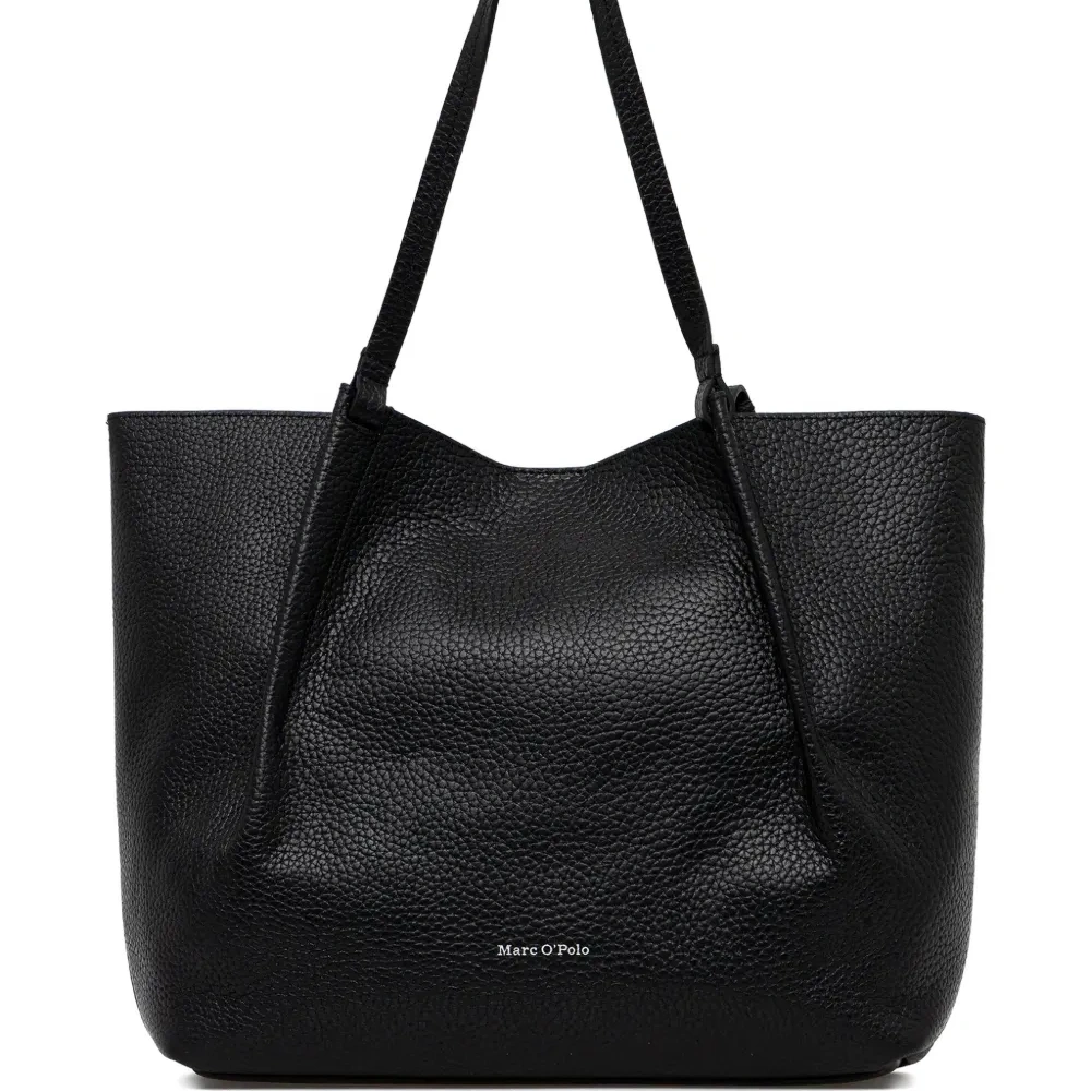 Сумка-тоут среднего размера из зернистой кожи