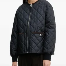 Стёганая куртка на молнии