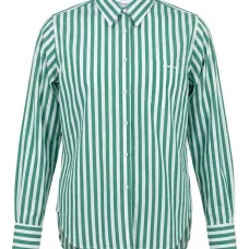 Вышитая рубашка в полоску