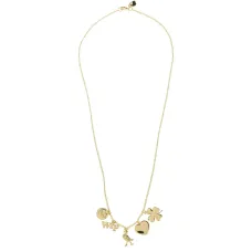 Колье с подвеской в виде клевера