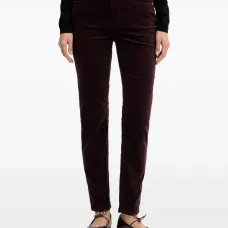 Вельветовые брюки узкого кроя