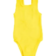 Классический купальник из жатой ткани