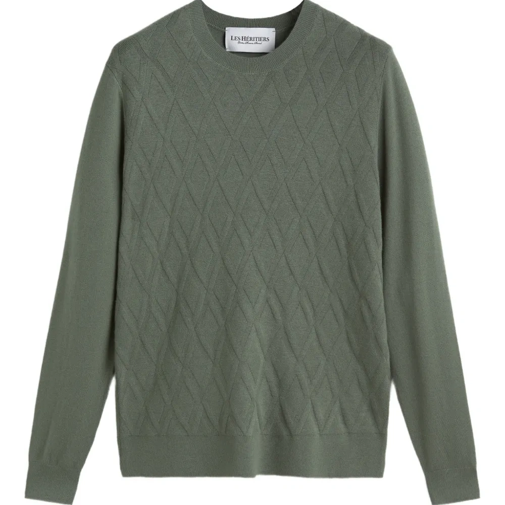 Свитер с ромбами