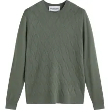 Свитер с ромбами