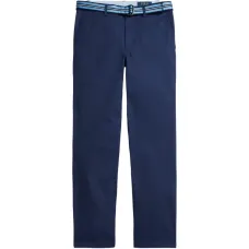 Брюки с полосатым поясом