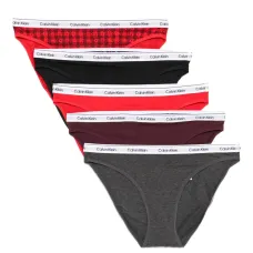 Трусы с логотипом на поясе (набор из пяти штук)