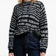 Джемпер Kalissa с жаккардовым логотипом Джемпер Kalissa с жаккардовым логотипом