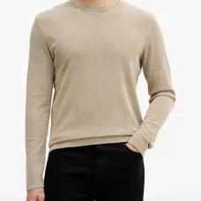 Футболка с длинными рукавами и круглым вырезом