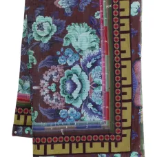 Шарф с цветочным принтом