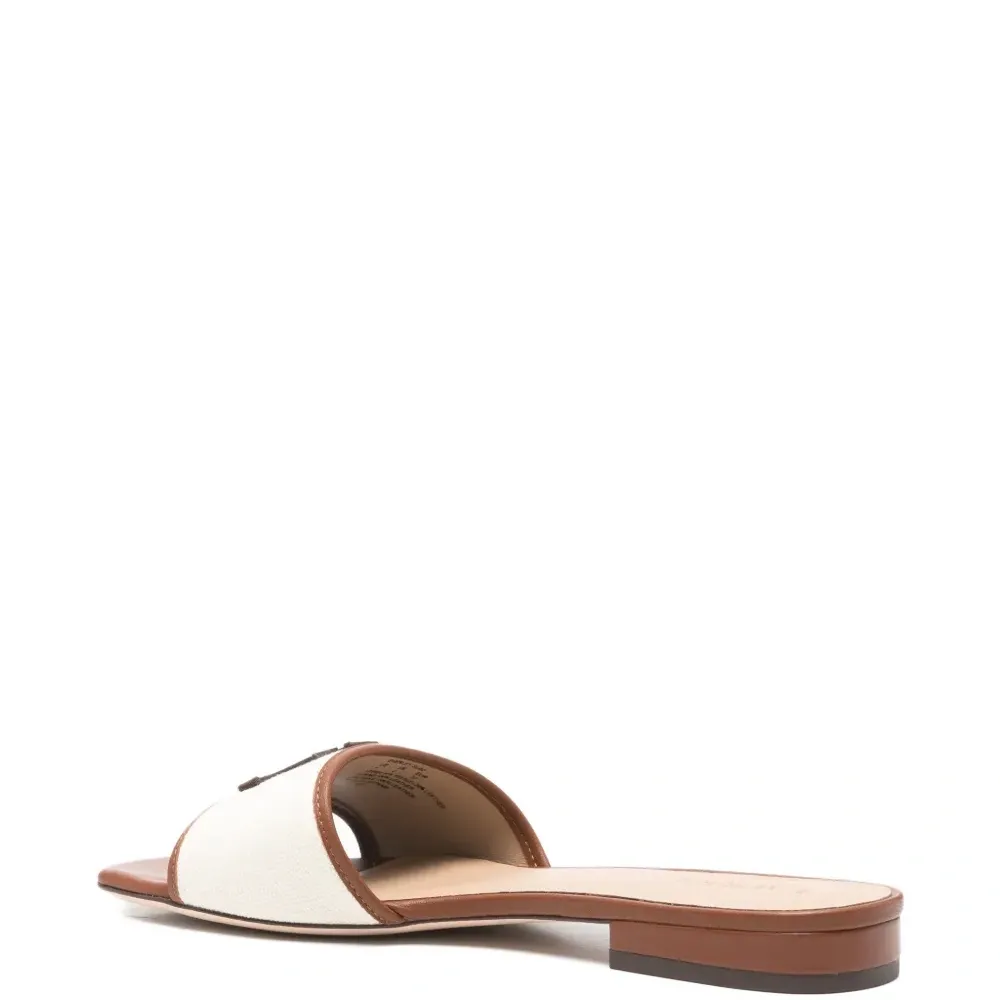 Сандалии с монограммой