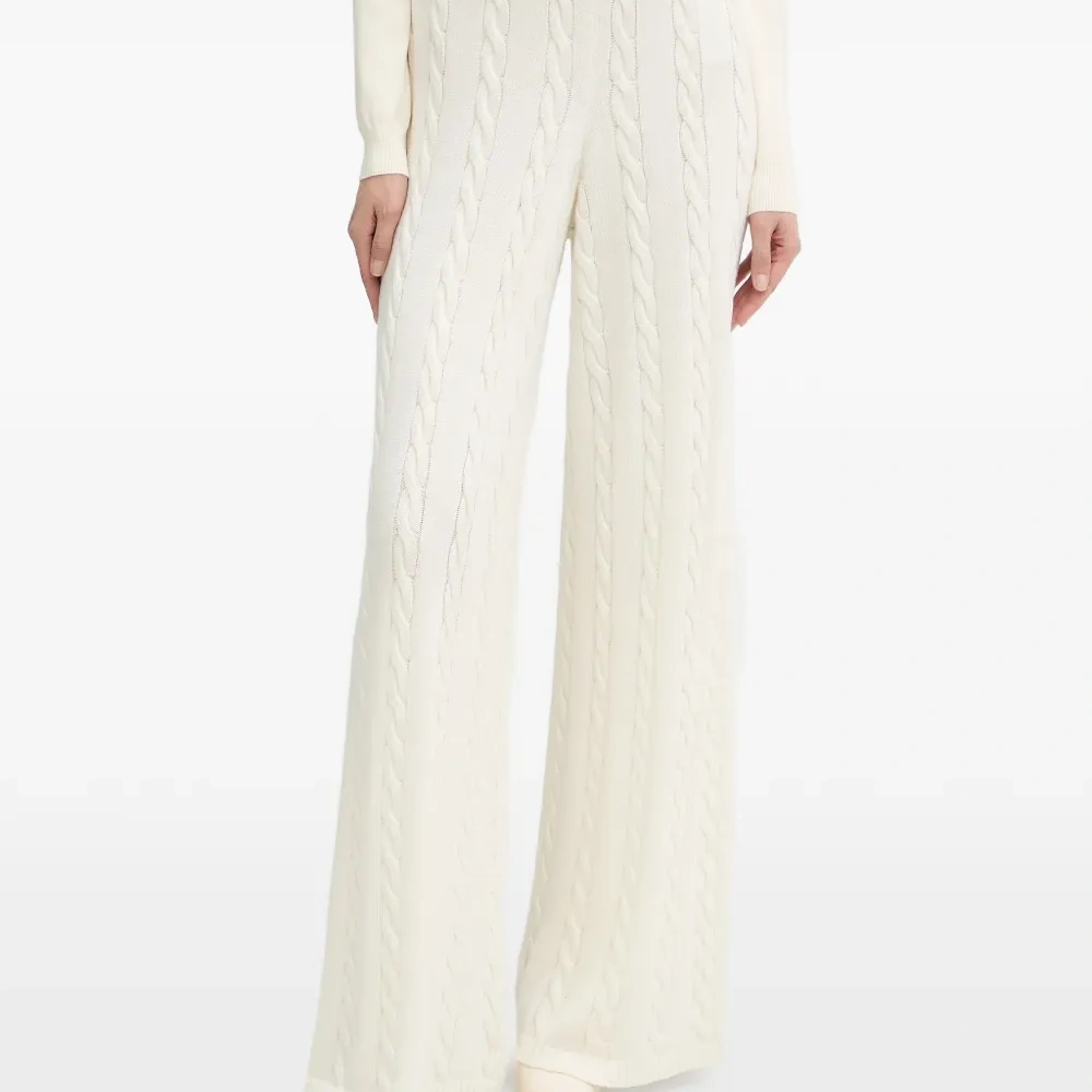 Брюки крупной вязки