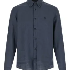 Рубашка с вышивкой и застежкой на пуговицы