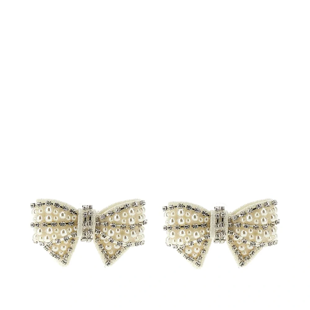 Серьги-банты с жемчугом