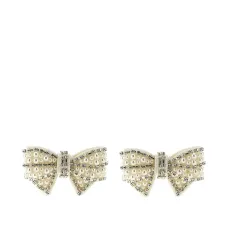 Серьги-банты с жемчугом