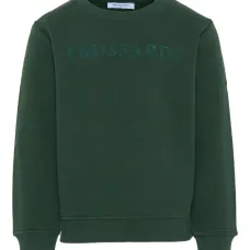 Свитшот с длинными рукавами и круглым вырезом