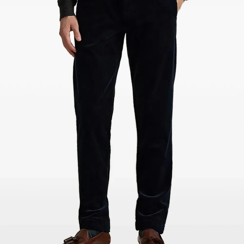 Брюки с эффектом вельвета