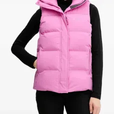 Жилет с капюшоном и логотипом Жилет с капюшоном и логотипом