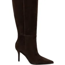 Замшевые сапоги Gressa с заострённым носком