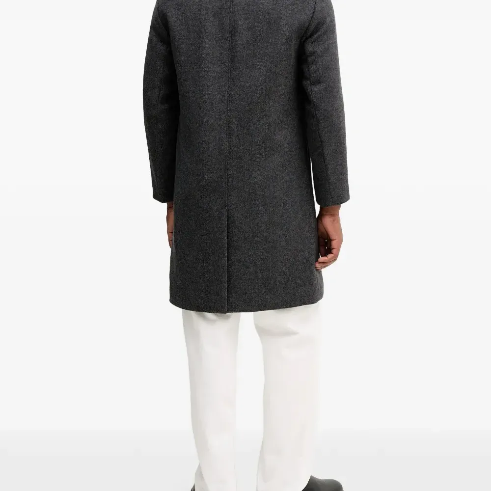 Однобортное пальто