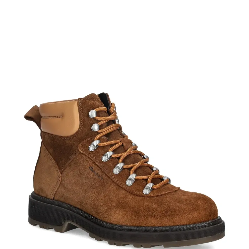 Ботильоны на шнуровке с панелями Ботильоны на шнуровке с панелями