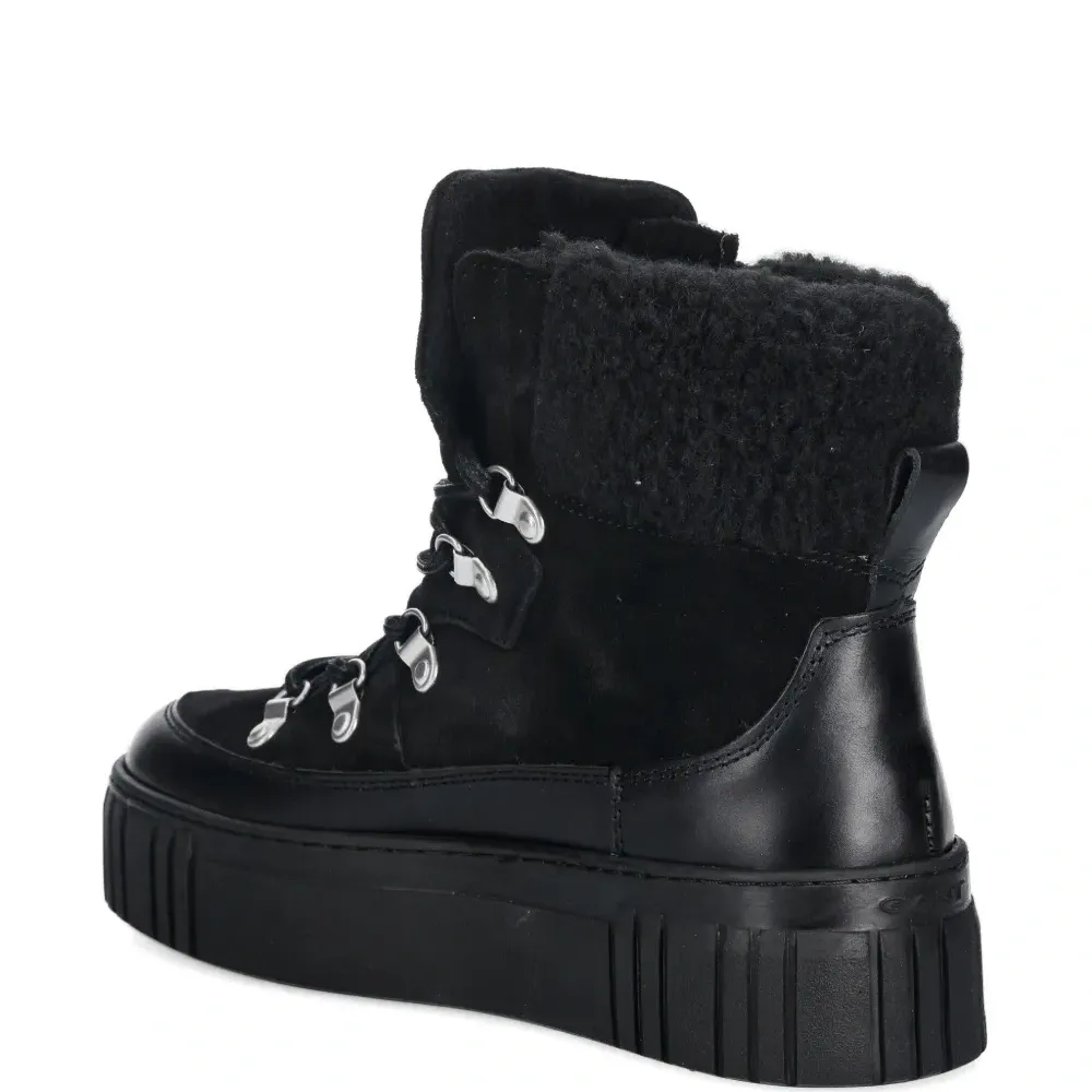 Ботильоны на платформе Snowmont с шнуровкой Ботильоны на платформе Snowmont с шнуровкой