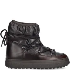 Сапоги для снега на шнуровке