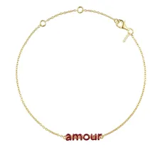 Браслет с надписью