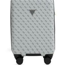 Чемодан с узором и логотипом Jesco