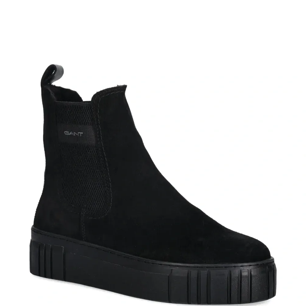 Ботинки на платформе с петлей для натягивания