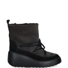 Ботинки на платформе со шнуровкой